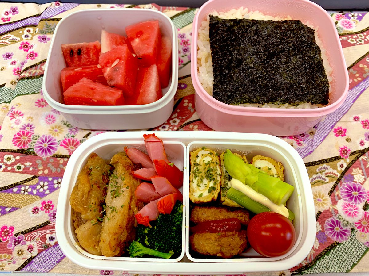 お弁当再開ですよ〜