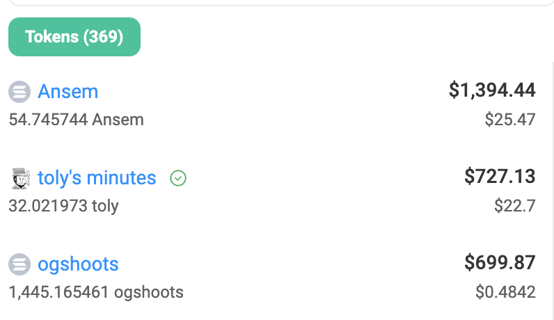0xKawz's tweet image. ~$1,400 of $Ansem minutes queued for burning
I own 3.9% of Ansems supply. He owns 3.1% of his own supply.
Another 1% has been burned forever. And there are some whales holding for much higher.
There's probably 12%+ of his supply hard locked for a long time.
