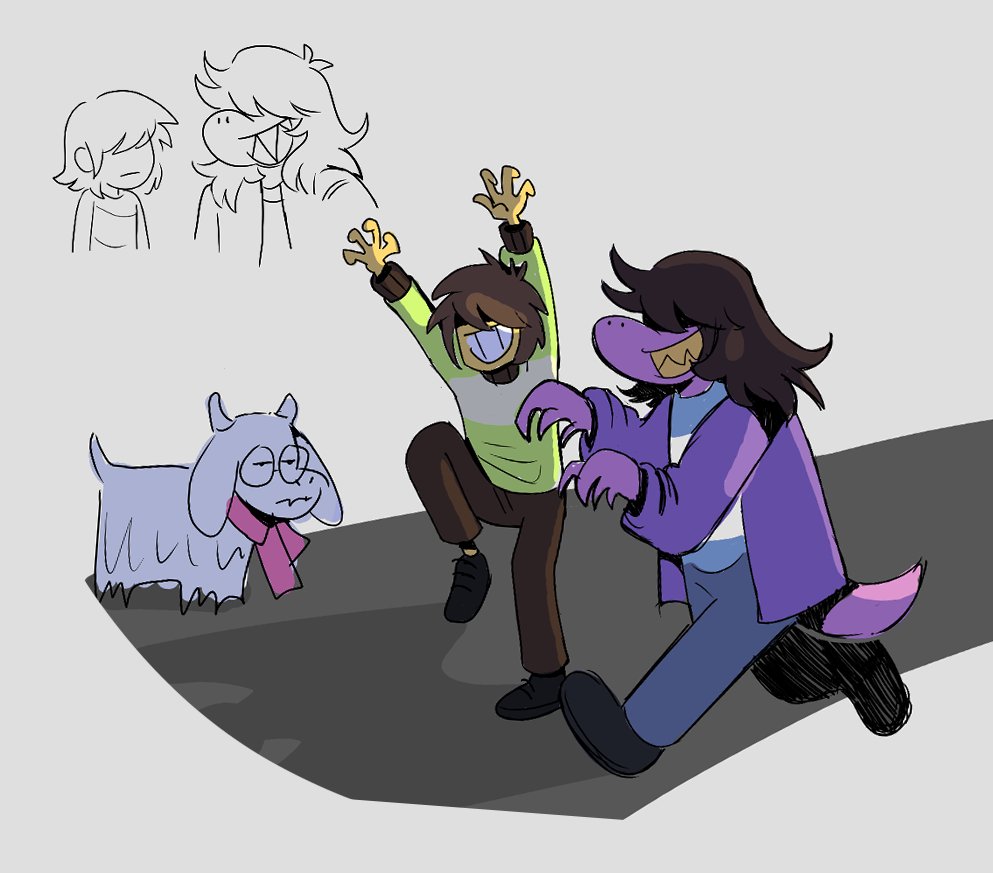 them !! #DELTARUNE