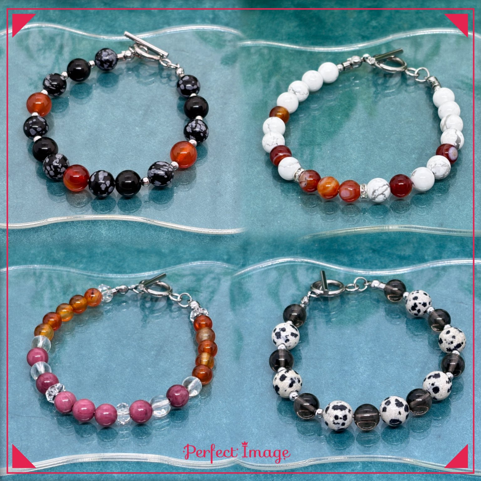 【✨極美品✨値下げ✨】❤天然石❤ブレスレット❤3点セット⚠️バラ売り不可⚠️ 天然石ミックス3本セットまとめ売り‼️ブレスレット - メルカリ