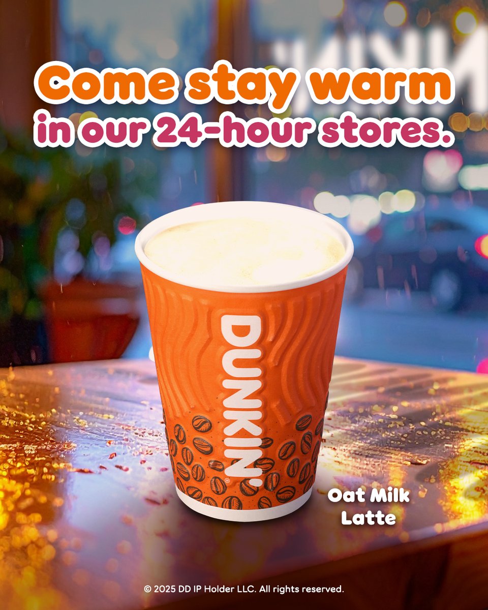 dunkinph's tweet image. Kailangang magpatila ng ulan? Dunkin’s doors are open to those seeking shelter from the heavy rains. Stay safe, everyone! #DunkinPH