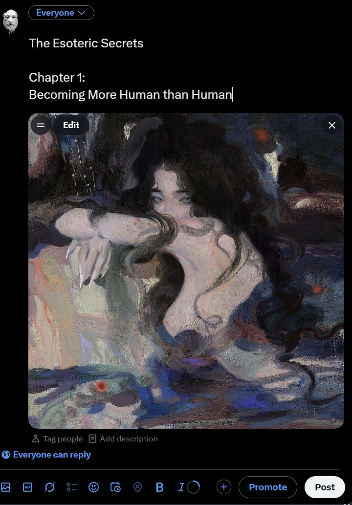 SeveriansScar's tweet image. Considering a return to effort posting.
What's the ideal format for the algo nowadays?
Long posts?
Old school chain tweets?