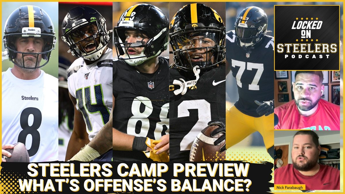 CarterCritiques's tweet image. Locked on #Steelers Wednesday w/@FarabaughFB!
- CAMP REPORT DAY
- Camp preview of offense
- How to balance Rodgers w/run game investments
- Calvin Austin ready for WR2?
- Which TE gets more targets?
Listen on @ApplePodcasts/@Spotify here:
lockedonpodcasts.com/podcasts/locke…