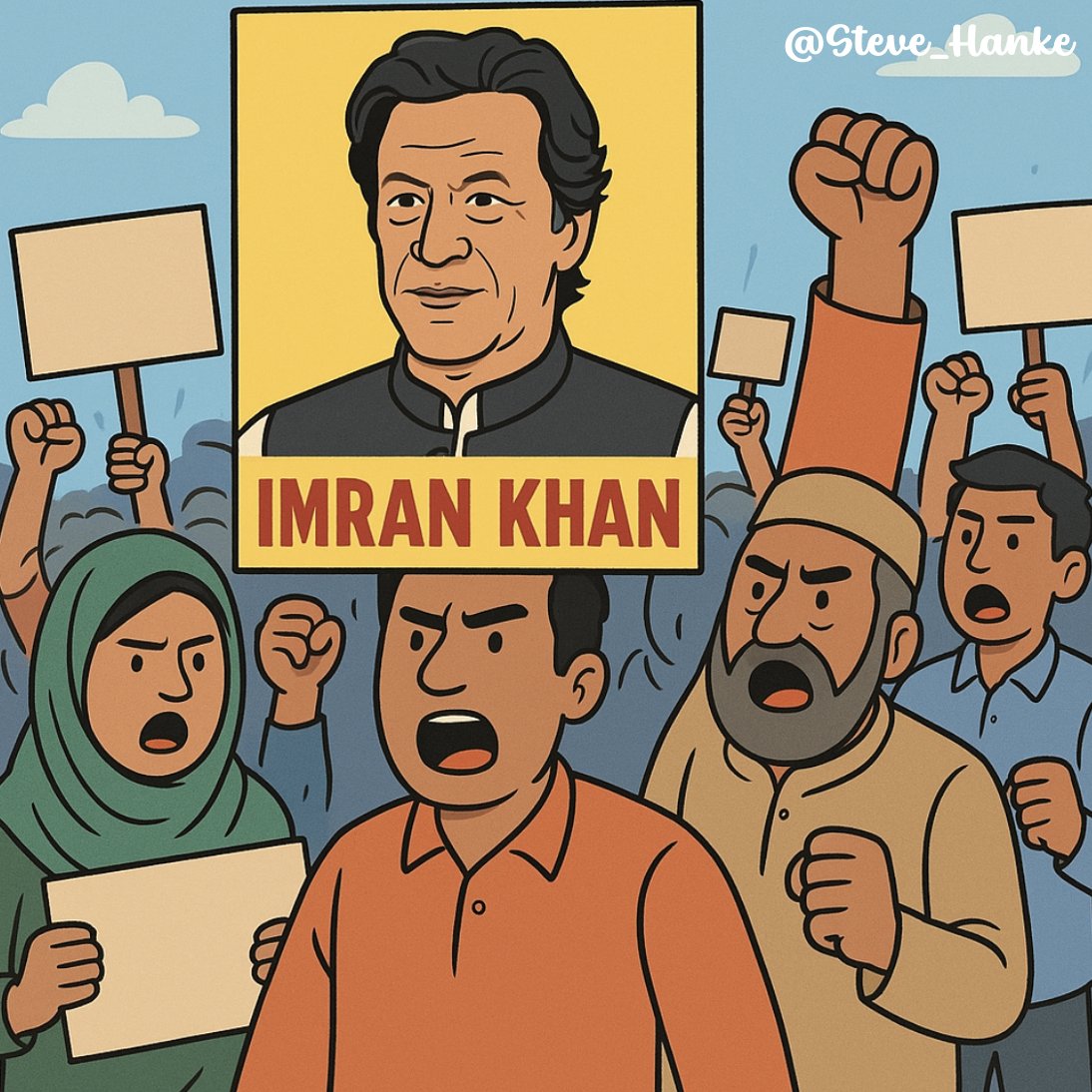 steve_hanke's tweet image. #PAKWatch🇵🇰:
PAK = NO RULE OF LAW.
It's time to free CAPTAIN PAKISTAN.
