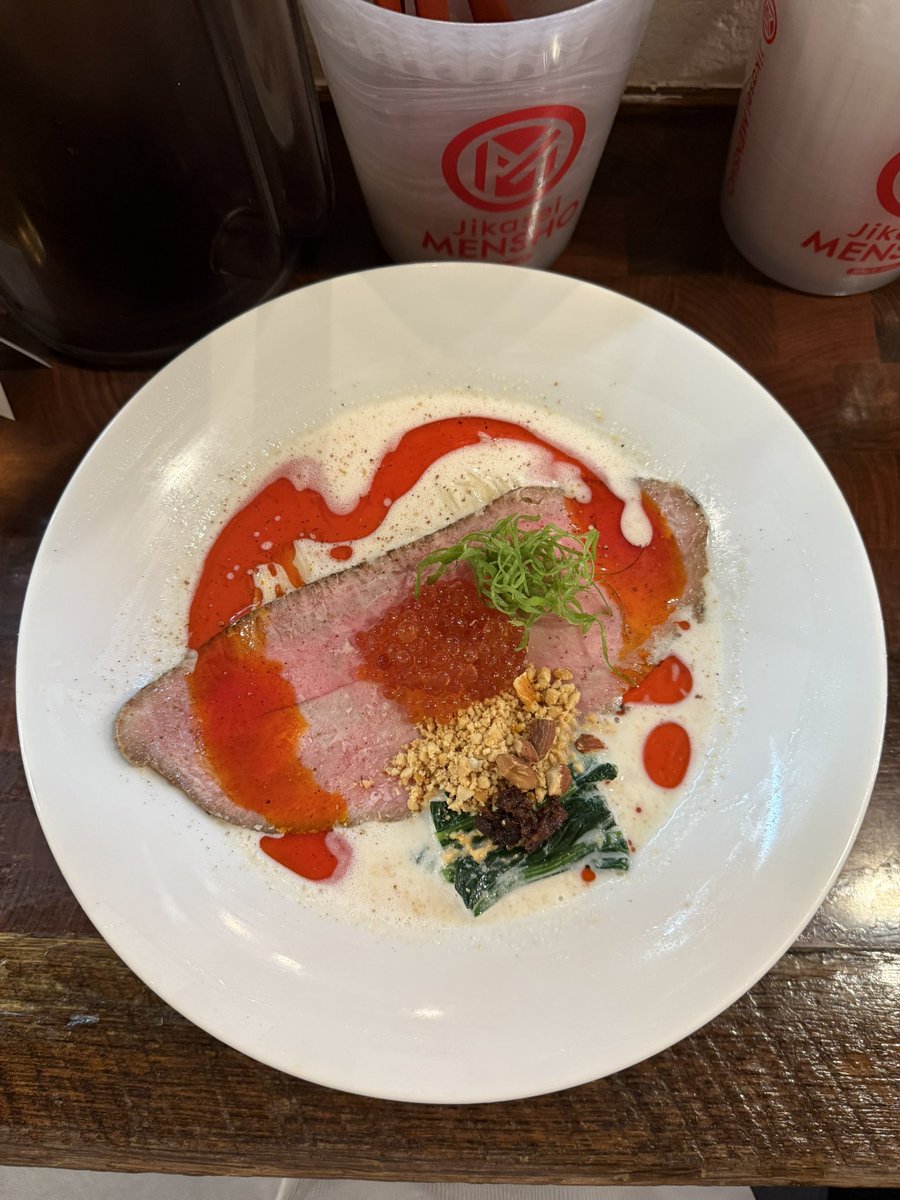 yama_sho_007's tweet image. 麺や庄の
和牛といくらの冷たいアーモンド担々麺
いやー暑過ぎるわ
こんな日はMENSHOグループの冷やし
ボチボチとうもろこしに切り替わりそうなので最後にいっときました
相変わらず美味い
@team_mensho
@shono_menya