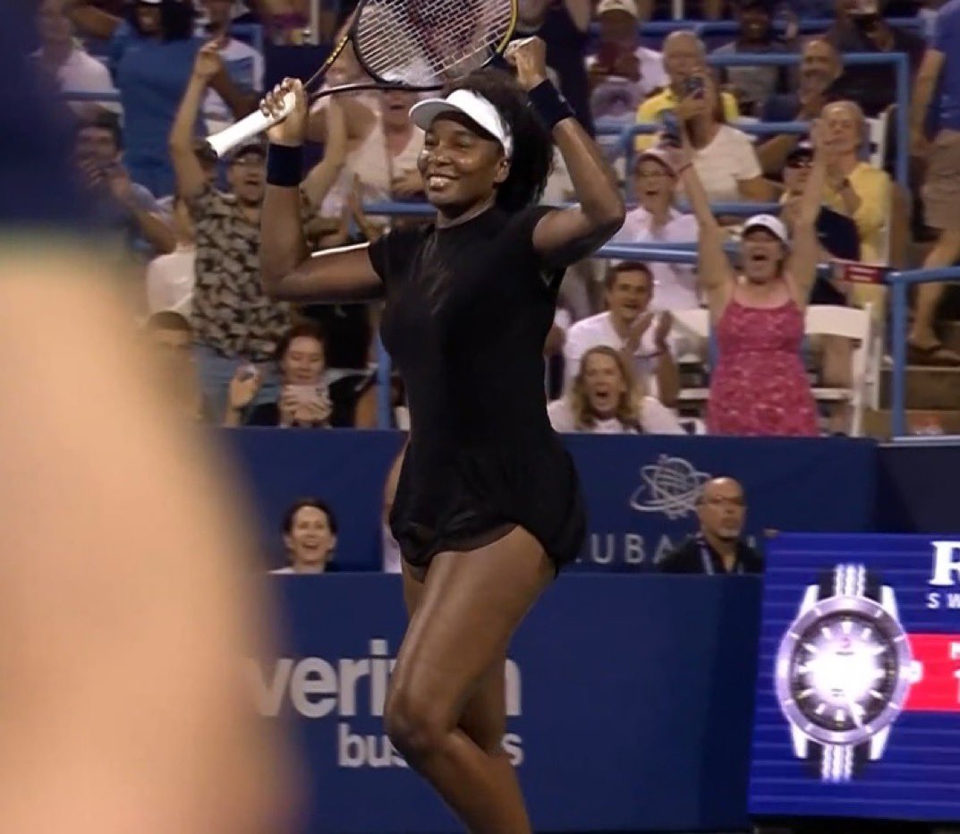 ClaireFraser363's tweet image. I just love her grit, determination, and dedication. #VenusWilliams 🎾 #CitiOpen