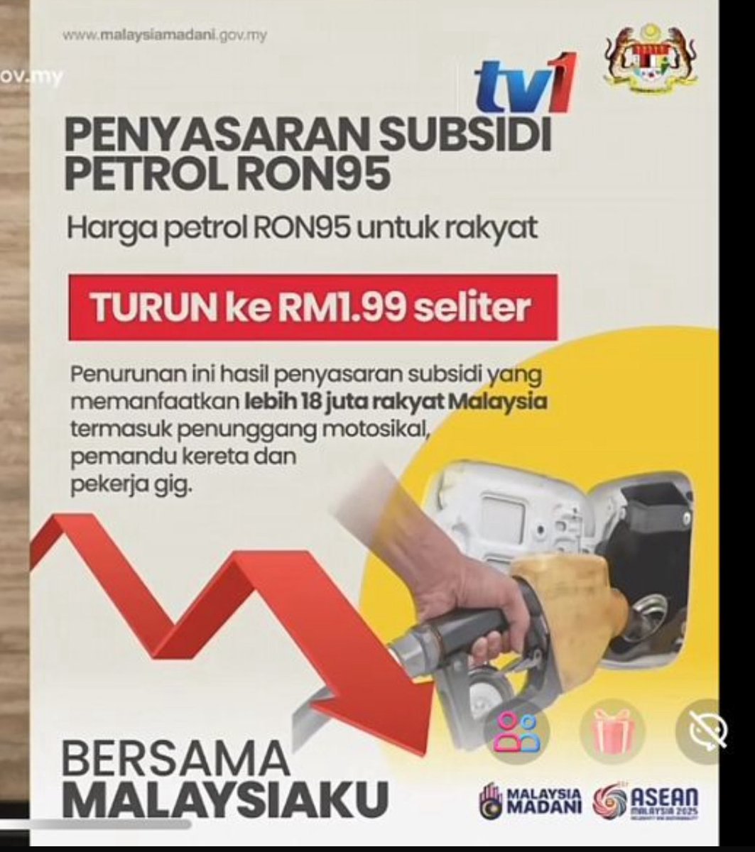 Fhxx96's tweet image. anwar turun atau minyak turun? 

walaun jangan bersedih