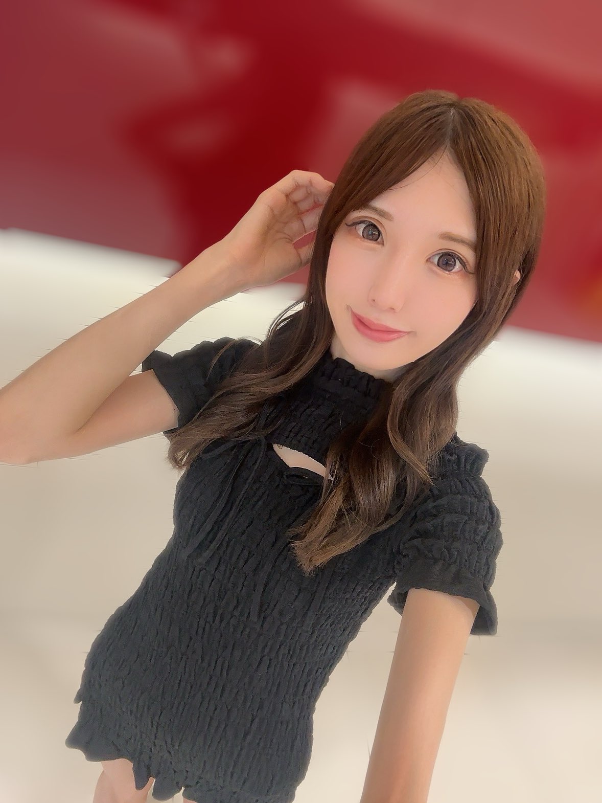 ◆ まもまも 桜空ももコラボ】 Momo Sakura Long sleeve by MNKM | fempass beV