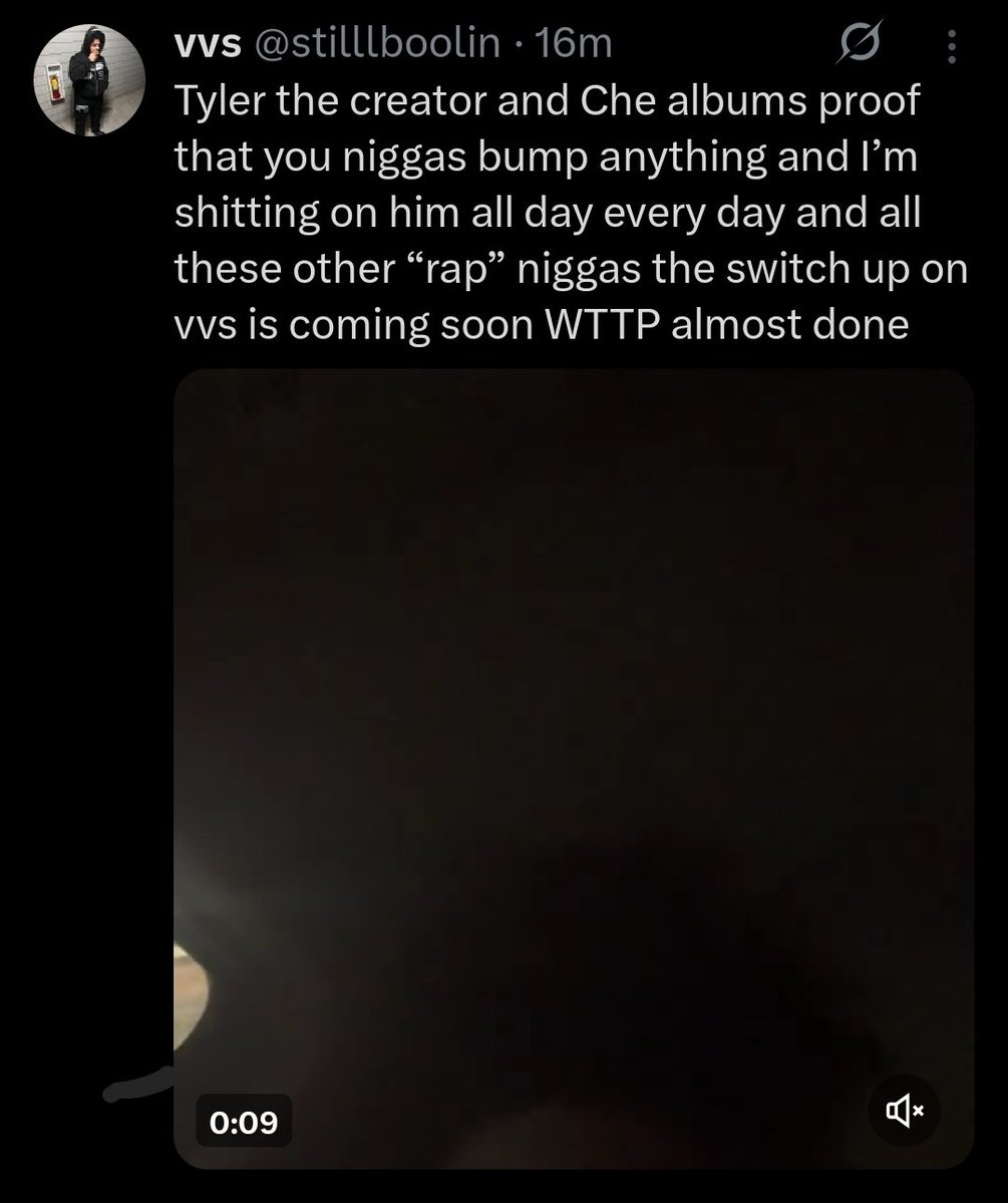 vvs_archive's tweet image. 馃毃 Vvs Disses Tyler The Creator And Che Via X For Their Inferior Music And For Apparently Switching up On Him.
None Of Them Seem Ready To Get A Lick Back For The Moment.
Is A Diss Track On The Books For WTTP?