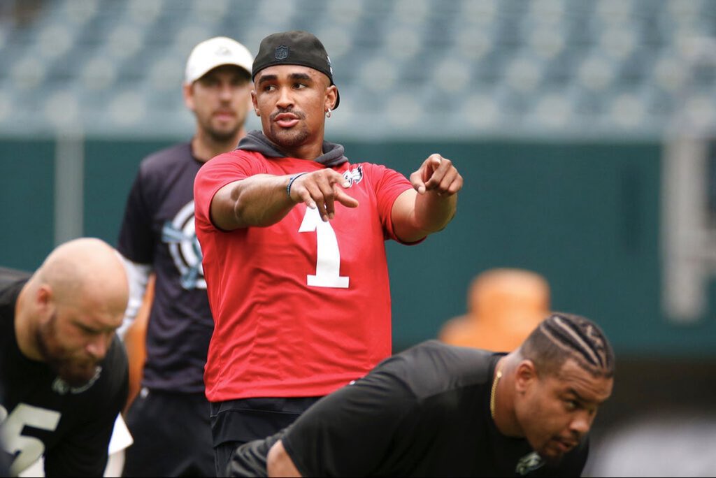 BarkleysBurner_'s tweet image. The training camp where @JalenHurts took over 🔥
#FlyEaglesFly