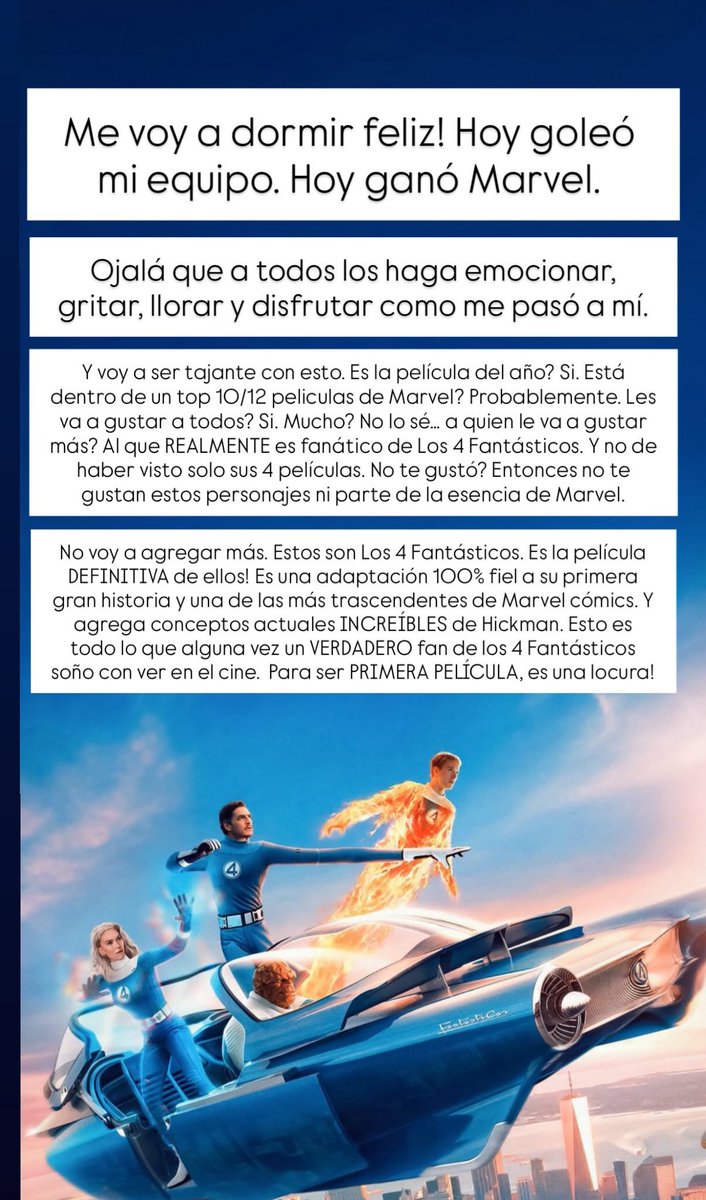 HablemosdecineX's tweet image. Gracias #FantasticFourFirstSteps