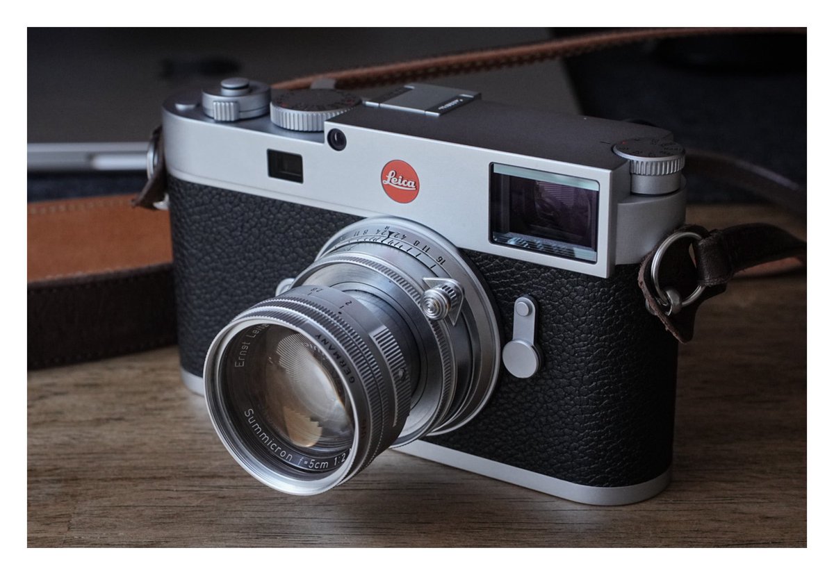 LumRose_'s tweet image. MNG👐
『 Leica Summicron M50mm F2.0 沈胴』
あの伝説のレンズが我が家にもやってきました!
シルバーボディにとても良く似合う🤤🤤🤤
SUMMILUX 50mm ASPH.と比べて軽い!
日中スナップのメインレンズで決定か!?