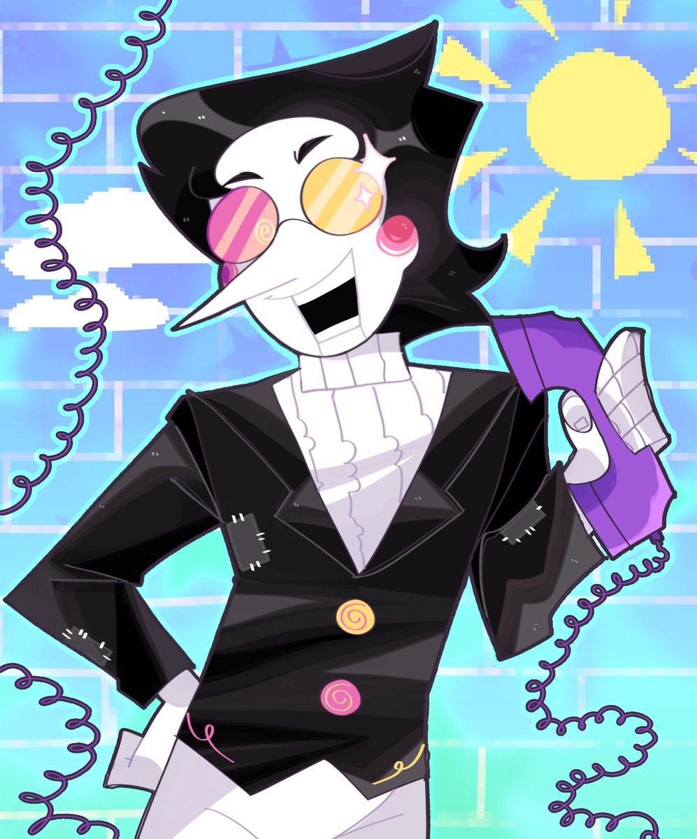 radical_lizard's tweet image. Repost bc I wanted to change something lol #spamton #deltarune