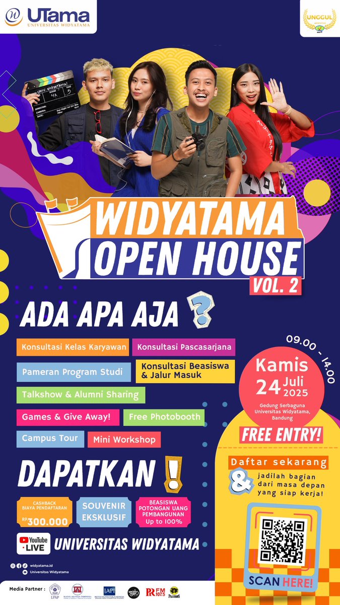 Yuhuuuu besok Open House Vol.2 nih! Datenggg dooong guysss 😆🫶 -Widya