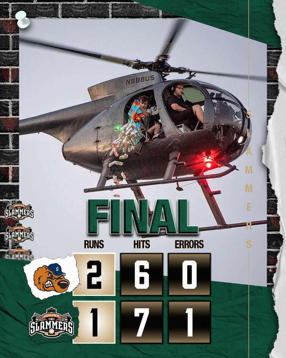 We had the best time watching baseball, drinking Pabst Light, and dropping hot dogs out of a helicopter!

#ThankYouFans #SoldOut #HotDogsAndHelicopters