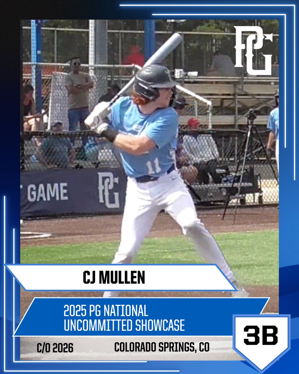 PG_Uncommitted's tweet image. ‘26 CJ Mullen’s (CO) results from the National Uncommitted Showcase in Marietta, GA! ⚾️
@PGShowcases @PerfectGameUSA