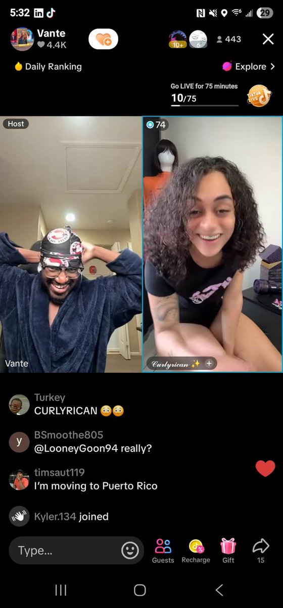 DevanteYaps's tweet image. Thank you to @thehatedcurly for livestreaming with me today!
And shoutout to everyone who showed her love!!