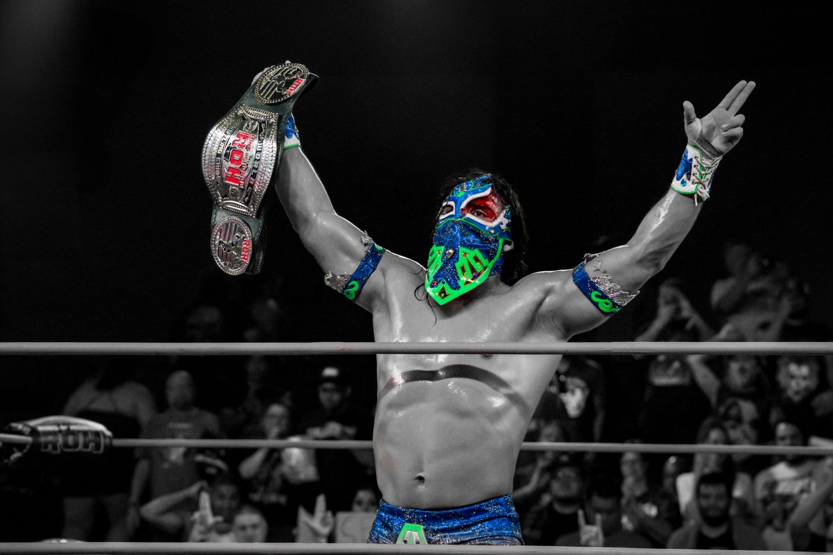 JJWilliamsWON's tweet image. - MOST WANTED CHAMPION -
Bandido. ✔️
@BandidoWrestler #AEW
#ROH #ROHSupercard