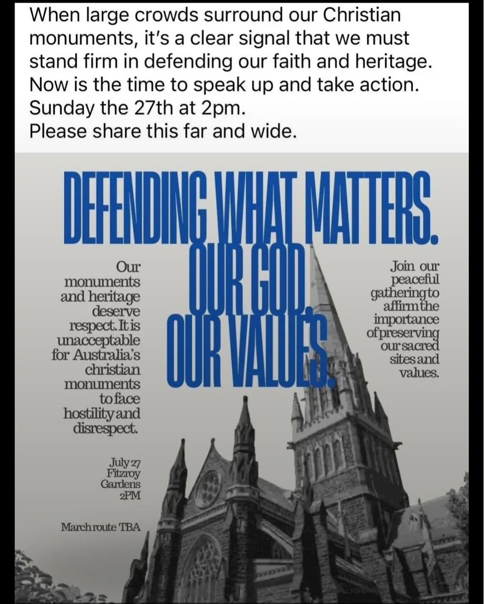 AllBiteNoBark88's tweet image. NO
Please listen
This was an annual Muslim event always peacefully held & there was only praying.
Christians do not oppose faith & praying by others.
The pictures of the Muslims praying was deliberately disseminated by those in authority who wish you to have a religious War
DON'T…