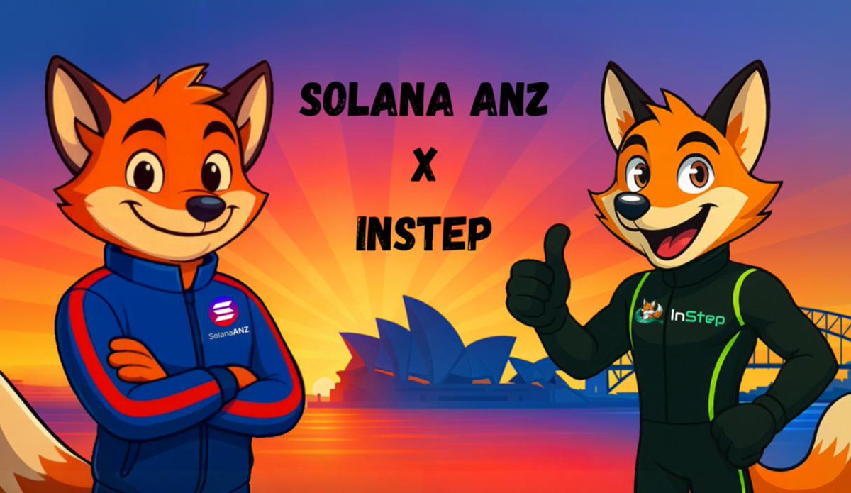 Instep_app's tweet image. New Partnership: Solana ANZ & Infinity Rivals Mode!
Walk to Support @SolanaANZ !
It's game on here at Instep as we unveil our new partnership with SolanaANZ , the grassroots organisation that champions @solana builders, founders and community members across Australia and New…