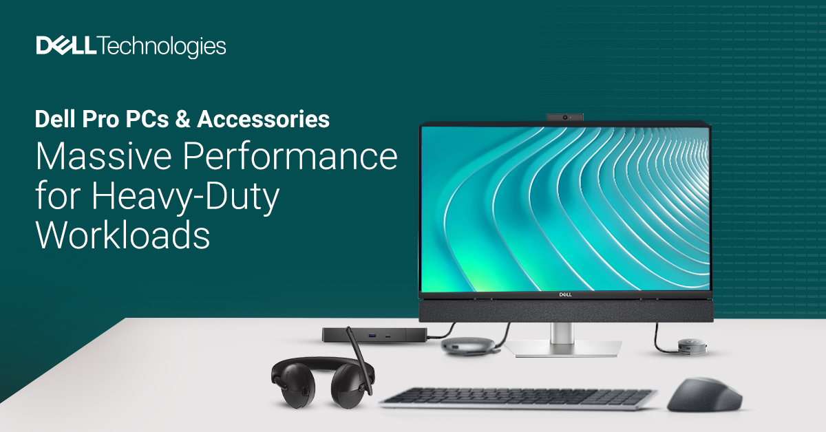 More boost than your morning espresso.
#DellPro PCs &amp; accessories bring power, speed, and precision to every click, call, and calendar crunch.
Fuel your workday right.
del.ly/60124cxII
#DellProMax #DellAIPCs #DellAIMadeEasy