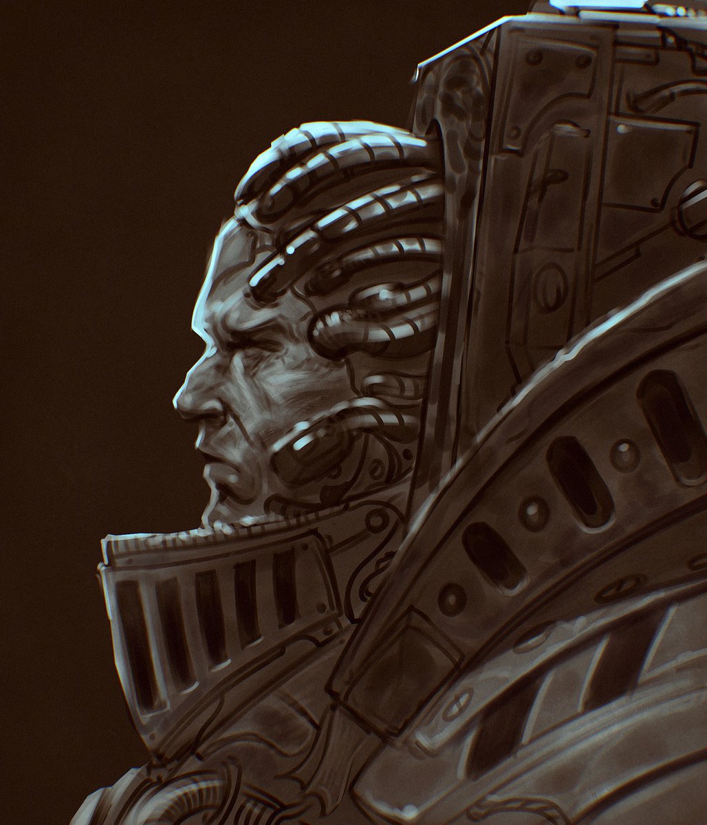 TFMsaad's tweet image. Perturabo
Before bed painting
#warhammer40k #WarhammerArt
