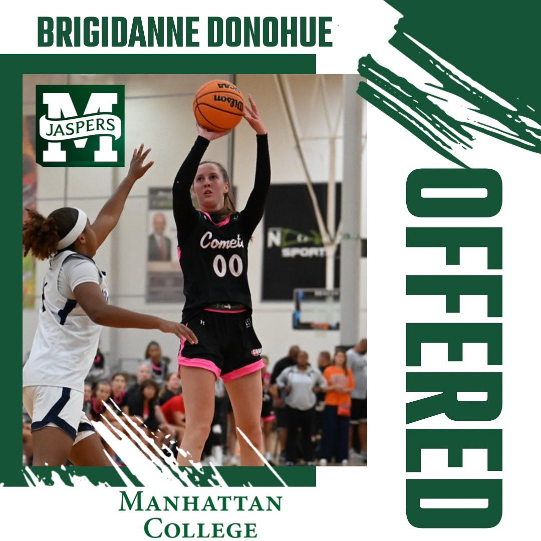 Excited to receive an offer from <a href="/Manhattan_WBB/">Manhattan Women’s Basketball</a> Thank you so much!