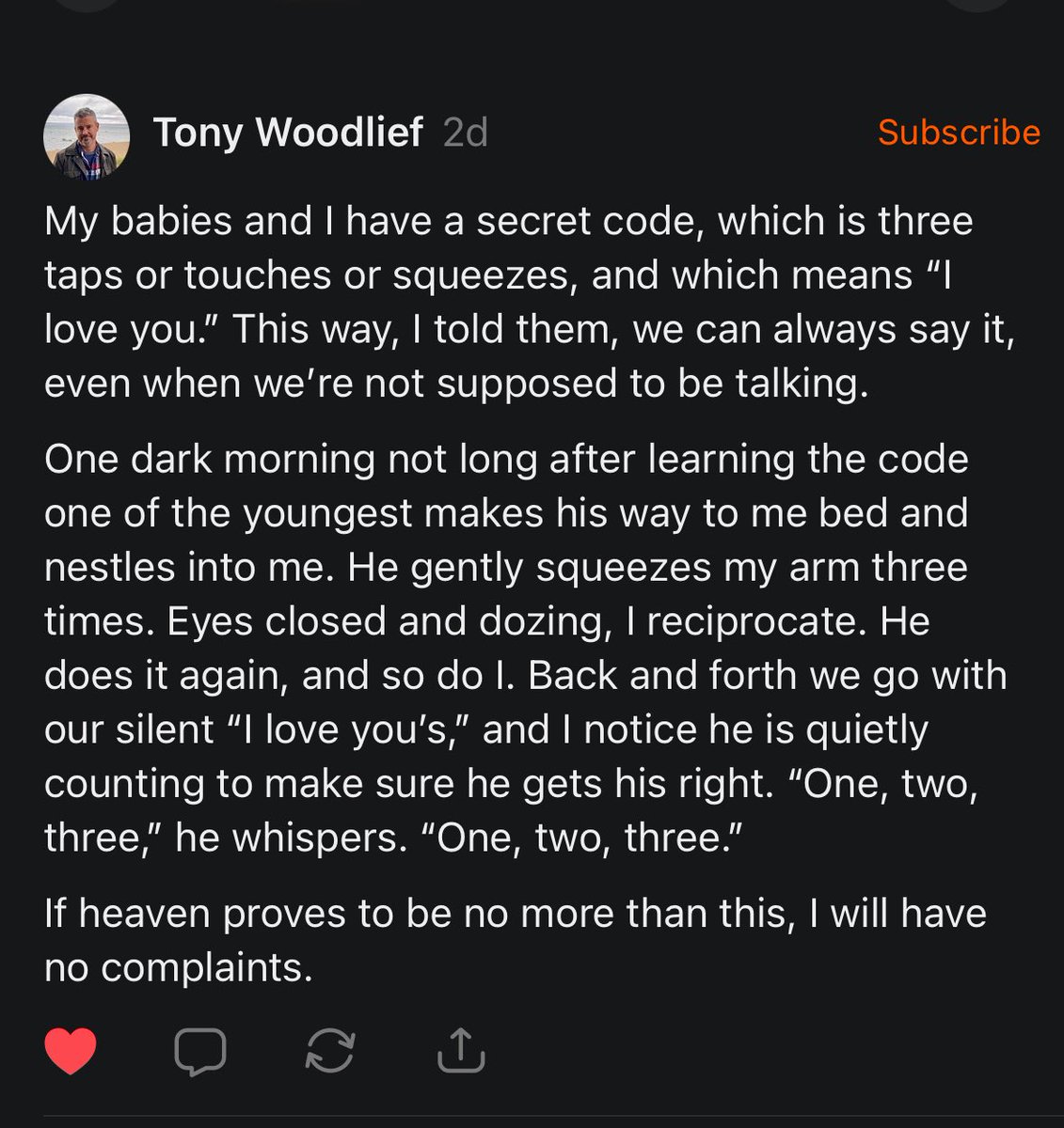 Re: curse of childrearing