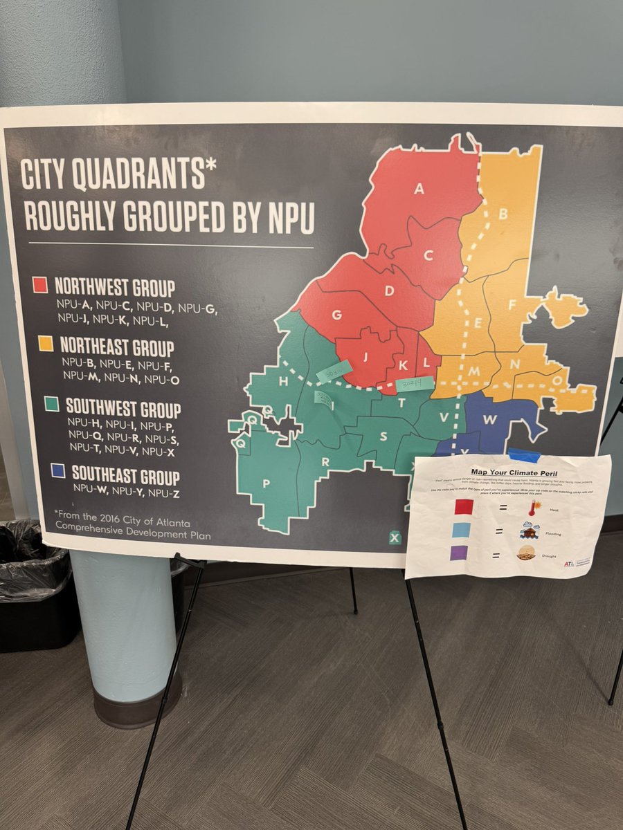 DingleForATL's tweet image. Attended the Climate Resilient Atlanta Event by the Mayor’s office or Sustainability and Resilience to learn more about how climate change affects our city. #DingleForAtlanta