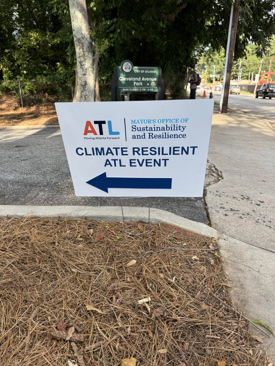 DingleForATL's tweet image. Attended the Climate Resilient Atlanta Event by the Mayor’s office or Sustainability and Resilience to learn more about how climate change affects our city. #DingleForAtlanta