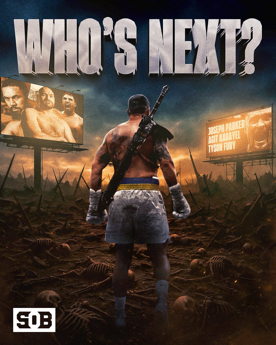 Sourceofboxing's tweet image. Who should be next for Oleksandr Usyk? 🤔
▫️Joseph Parker
▫️Agit Kabayel
▫️Tyson Fury trilogy