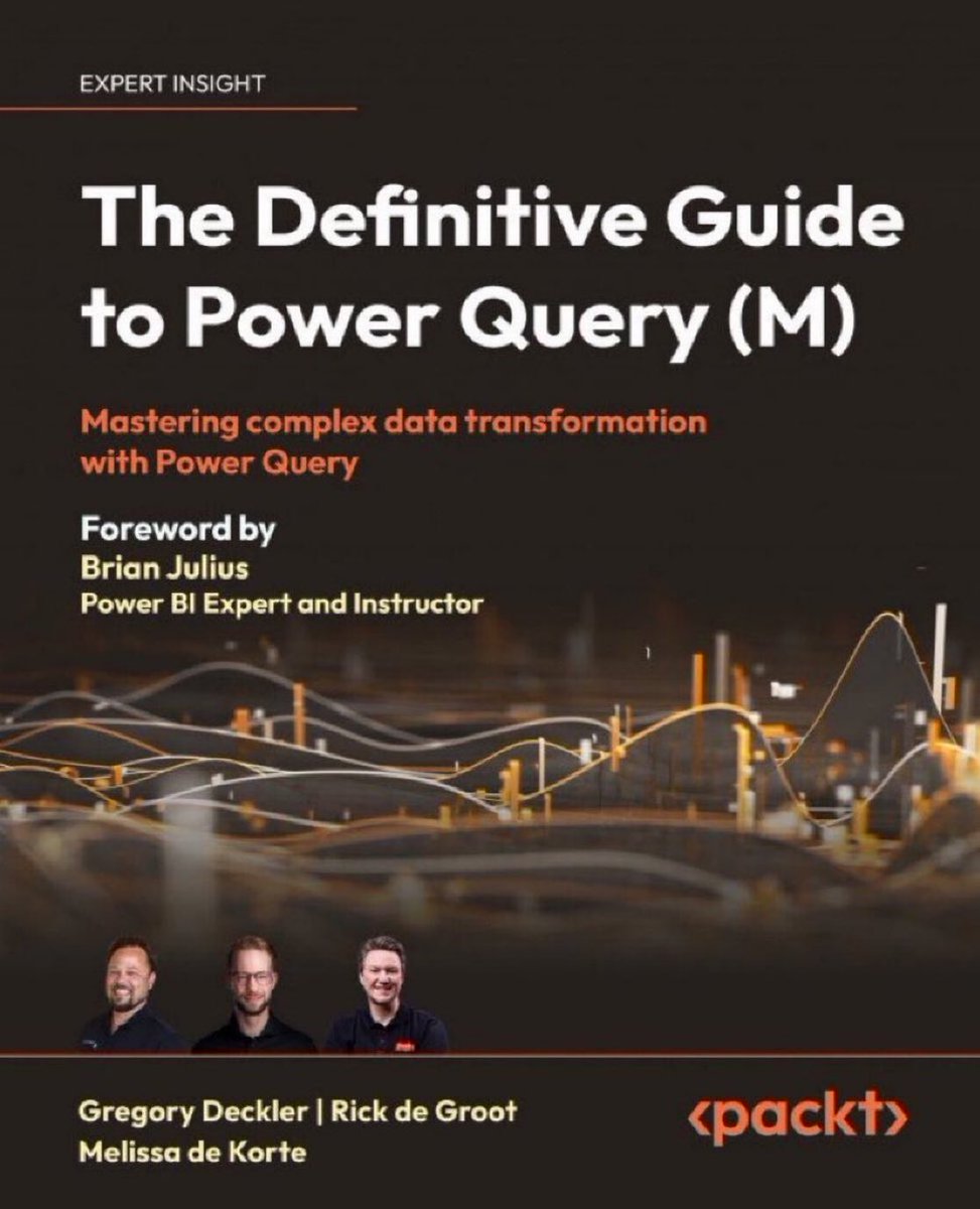 KirkDBorne's tweet image. The Definitive Guide to Power Query (M) — versatile language specifically designed for data manipulation & transformation.
Get this HUGE guidebook here: amzn.to/4apYuz5 v/ @PacktDataML
🌟🌟🌟🌟
Learn about Power Query M: powerquery.how