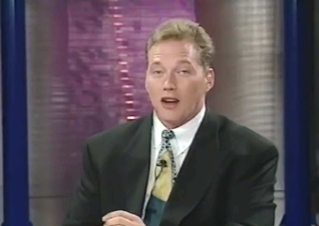 CFLLATENEWS's tweet image. Forever a legend.
Dutchy and the panel in 1996.
#CFL