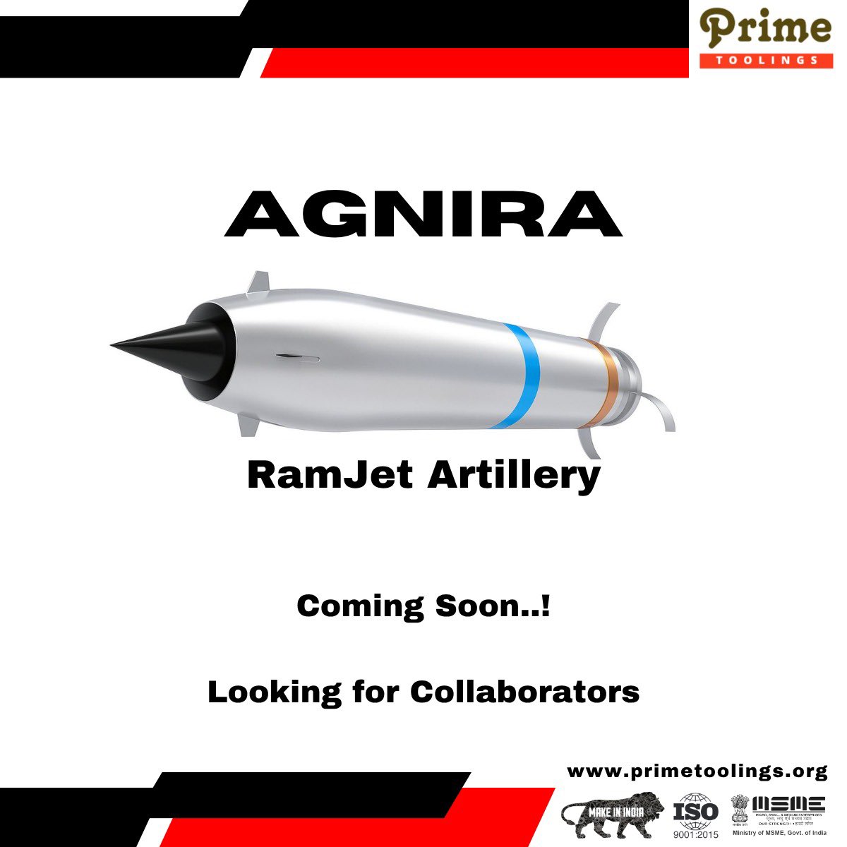 idrwalerts's tweet image. Prime Toolings Unveils Agnira: India’s Next-Generation Solid Fuel Ramjet Artillery Revolution
idrw.org/prime-toolings…