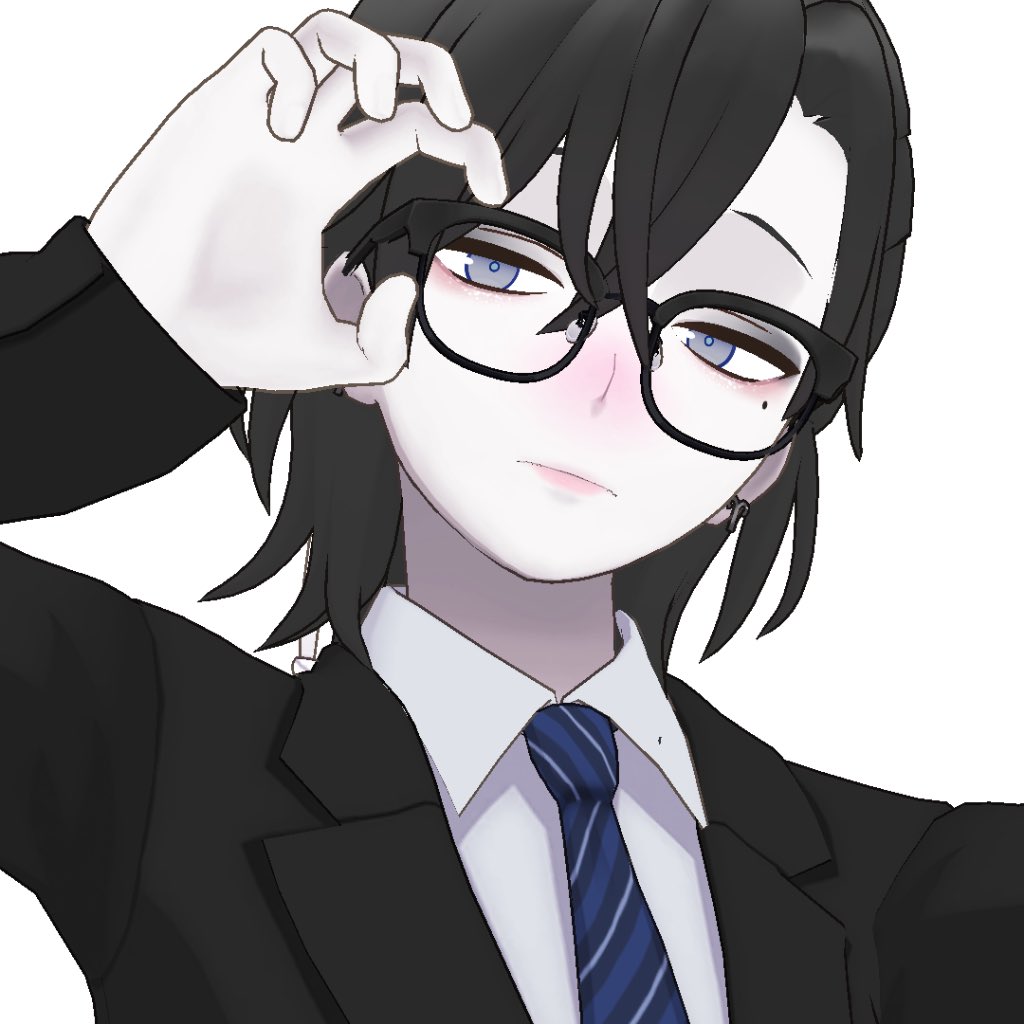 メガネスーツ✖️ハーフアップ 【vol.2】