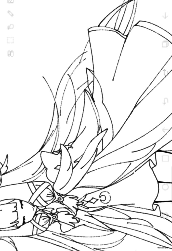 comugi_tya's tweet image. コロンビーナちゃんの服の解釈難しい...