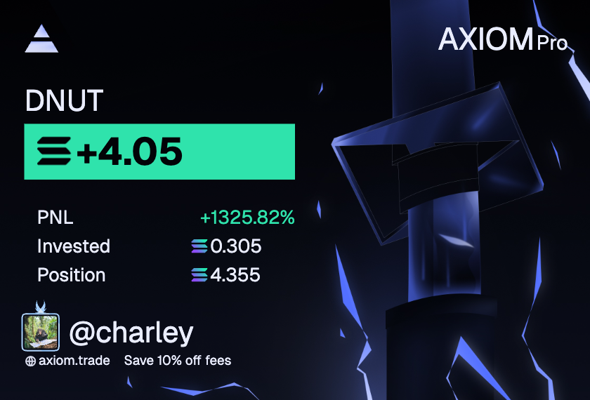 u dont need size to cook in this market
we caught $dnut at 100k -> 4.5m current ath