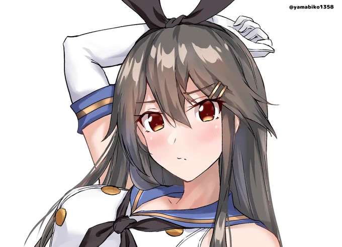 島風コスの榛名で 肌塗りが上手くいかなかったので 塗り直します。 しばらくお待ち下さいませ