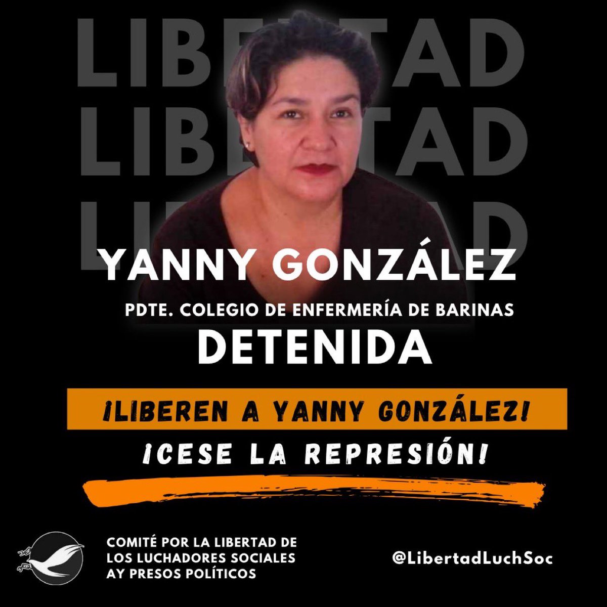 locoincorrectos's tweet image. 🇻🇪 Barinas, Yanny González, fue detenida por varios funcionarios policiales cuando se encontraba en la sede del gremio.
El régimen arrecia la represión contra los que luchan por sus derechos. Exigimos #LiberenAYanny
Ya Venezuela no aguanta más injusticias.
