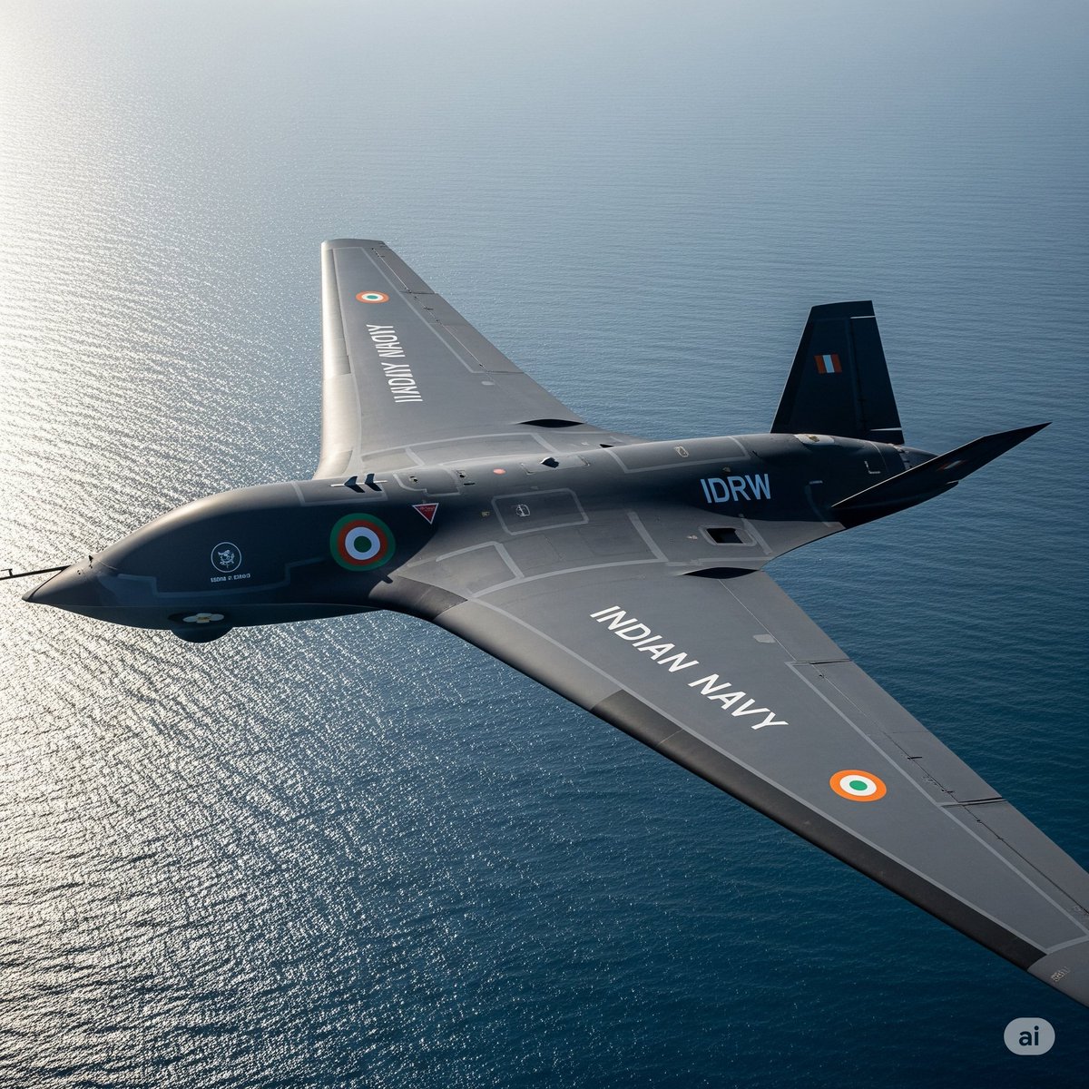idrwalerts's tweet image. Indian Navy Explores Land-Based Ghatak UCAV Variant for Maritime Operations
idrw.org/indian-navy-ex…
REPRESENATIONAL IMAGE