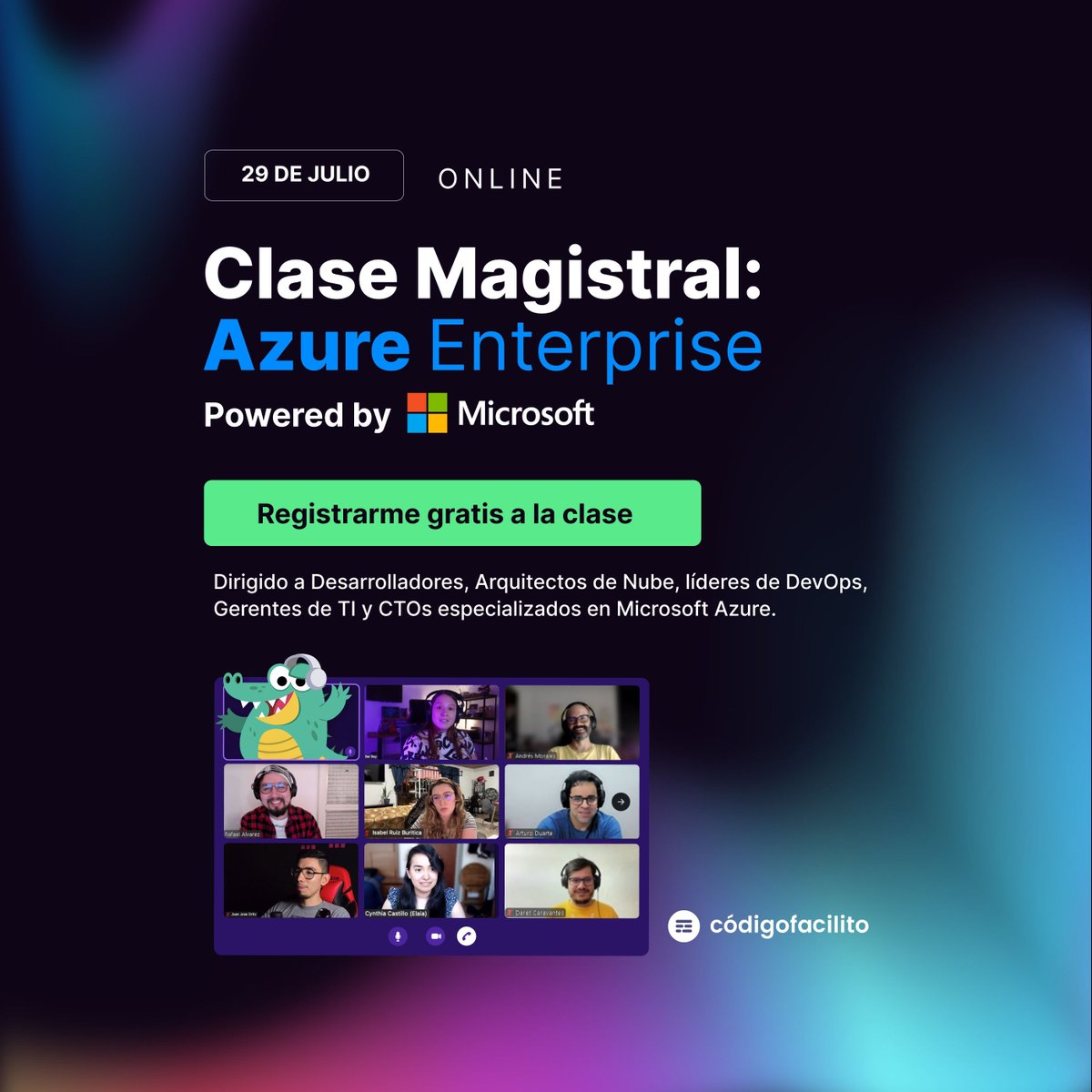 codigofacilito's tweet image. ¿Tu empresa utiliza Azure?
codigofacilito.com/azure/enterpri…
☁️ Te invitamos a la clase magistral: Azure Enterprise.
✅ Profundo y estratégico, exactamente lo que los equipos empresariales necesitan
✅ Optimización de costos para presupuestos enterprise
✅ Patrones de arquitectura…