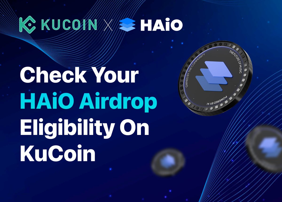 HAiO_Official's tweet image. HAiO Airdrop Distributed on KuCoin 🚀
We’re excited to share that our official airdrop has been successfully distributed on KuCoin today, July 23rd at 03:00 UTC! 🎉
✅ ~4,000 users submitted their KuCoin UIDs
✅ 3,600+ users completed KYC and received the airdrop
Huge thanks…