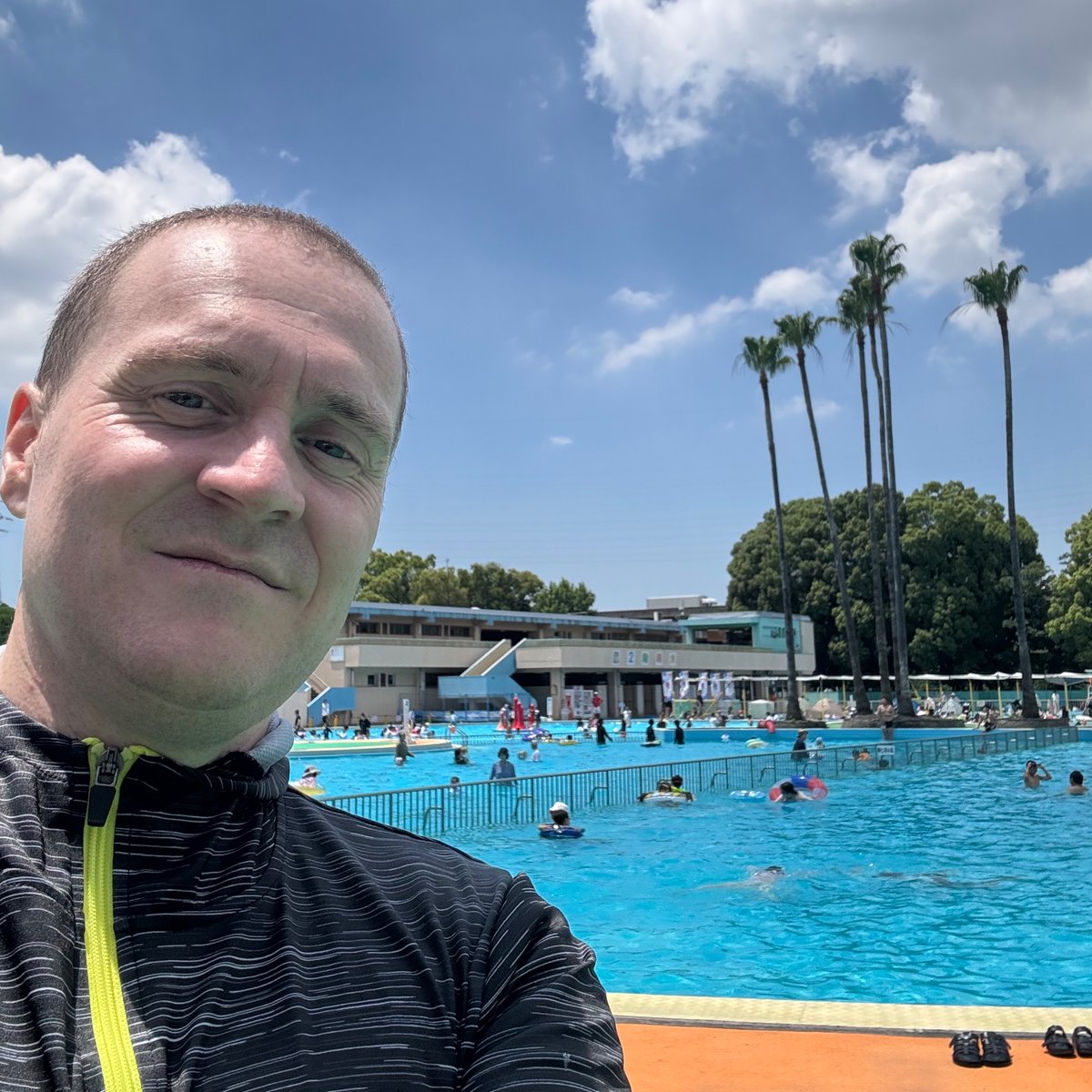 Pool season well underway 

(Third time out, first time to our local)