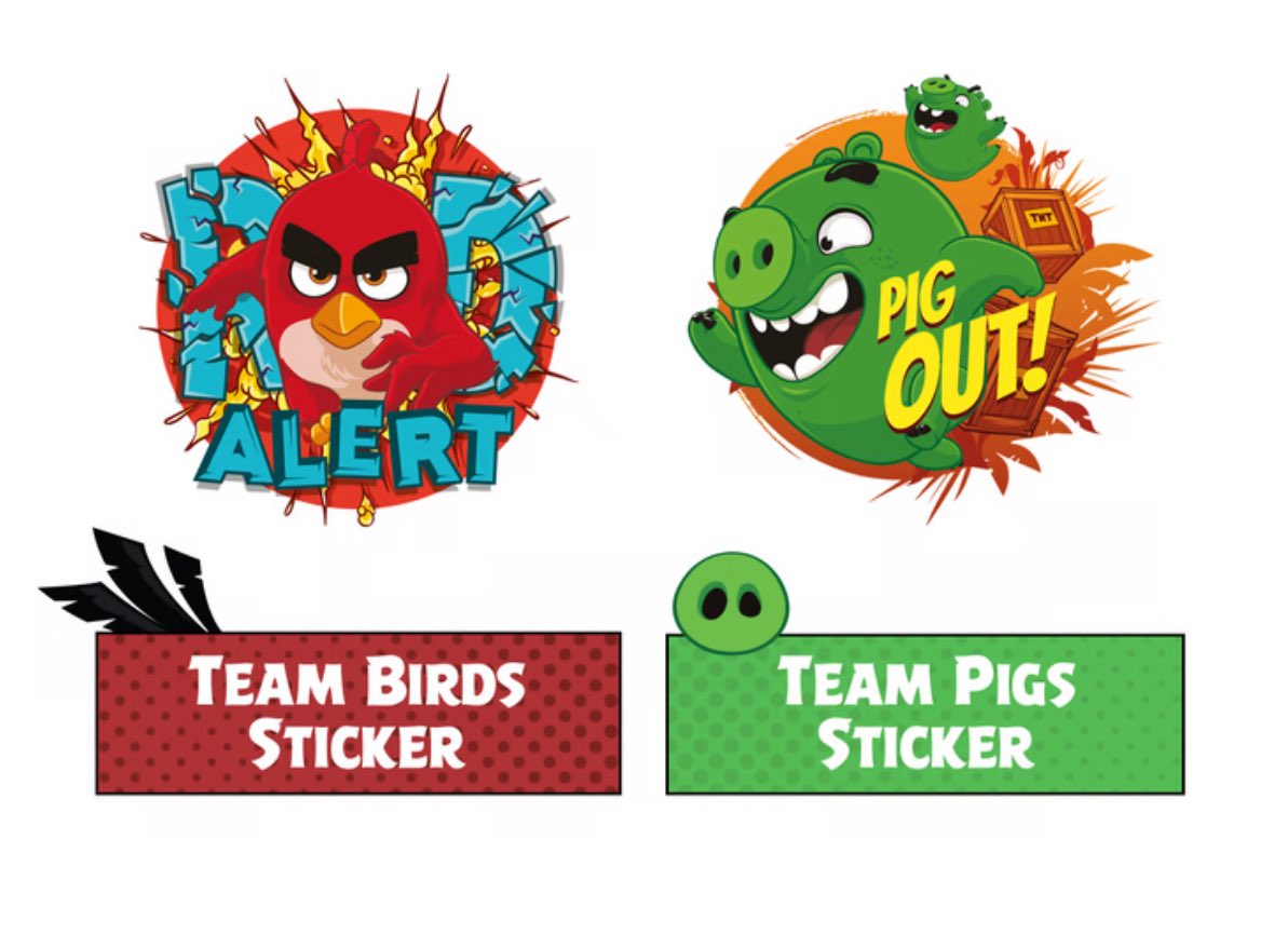 RocketshipEnt's tweet image. What better way to show where your loyalties lie than with these Team Birds & Team Pigs stickers?! Snag yours when you preorder @AngryBirds - A Graphic Novel Collection, from Paul Tobin & @thomzahler & in collaboration with Rovio, now on #Kickstarter!
kickstarter.com/projects/rocke…