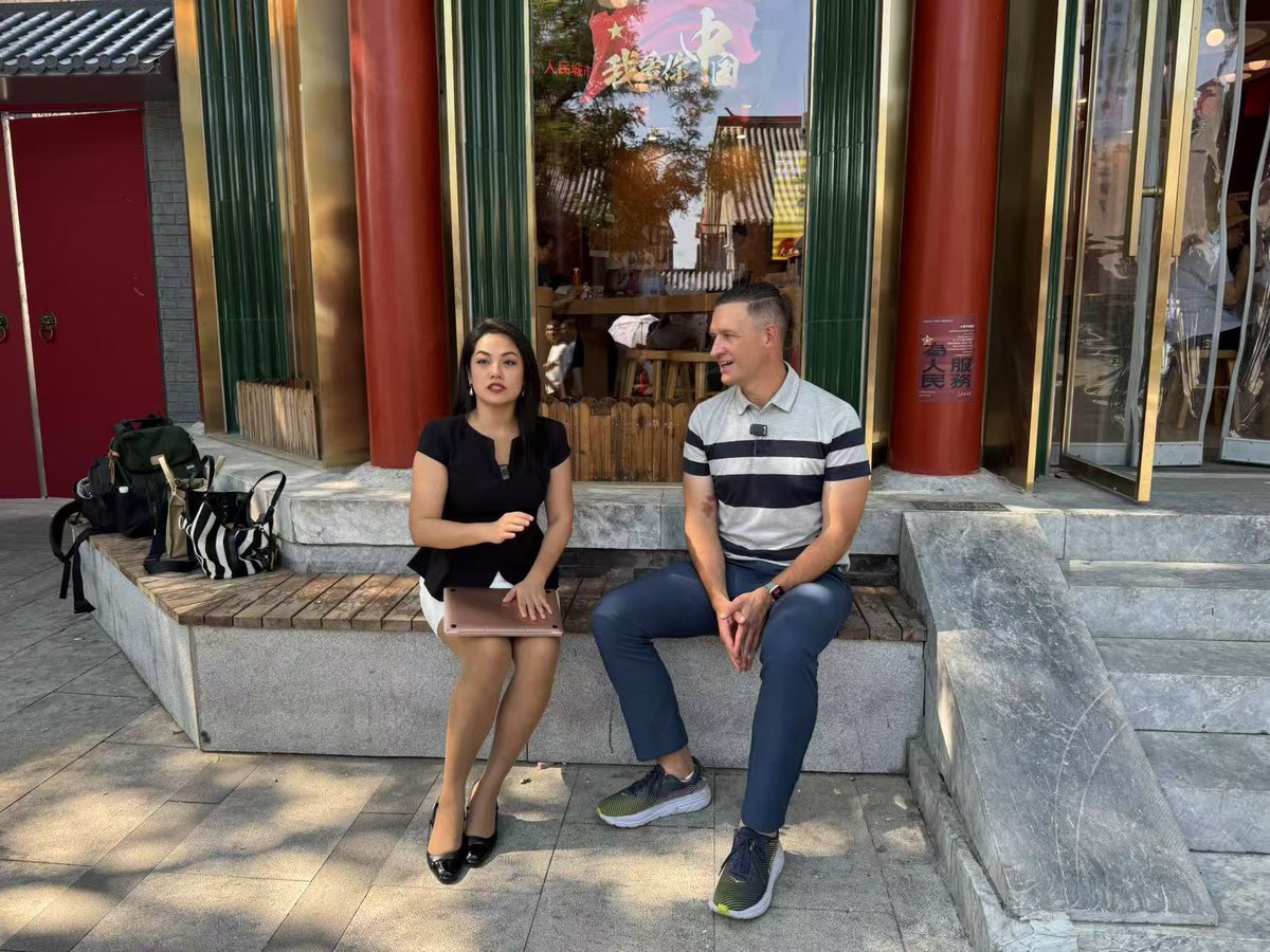 thecyrusjanssen's tweet image. Spent a couple days in Beijing last week and was able to interview fellow YouTuber @Jingjing_Li
The youth of China are passionate about defying outdated stereotypes, embracing their Chinese roots, and pressing forward in this new multi-polar world.
Love to see the growth of…