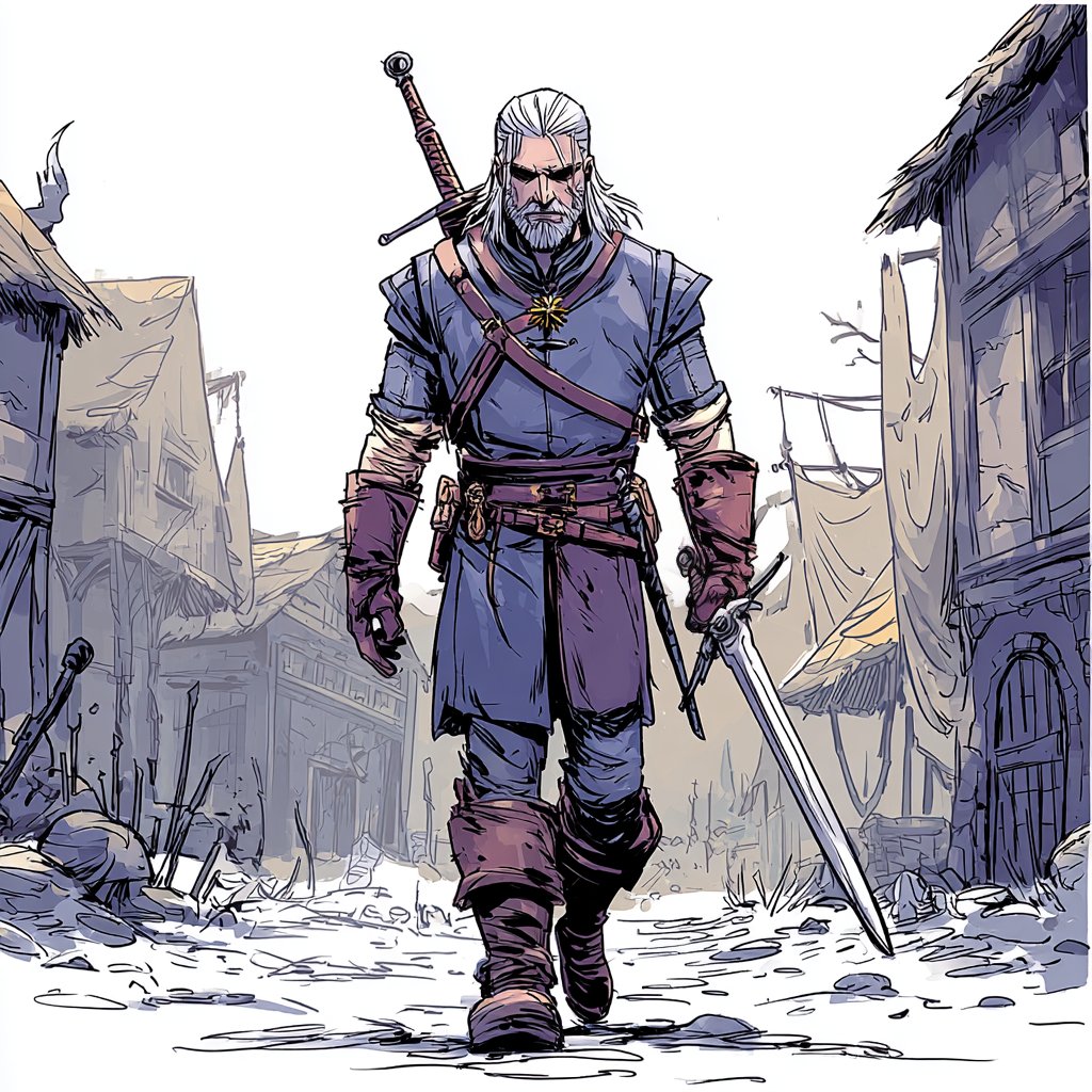 Artedeingenio's tweet image. Comic-style, sketchy, hand-drawn aesthetics are some of my absolute favorites in Midjourney V7 ✏️
Here’s one I have a feeling you’re really going to like:
--sref 3341193872
Enjoy it!