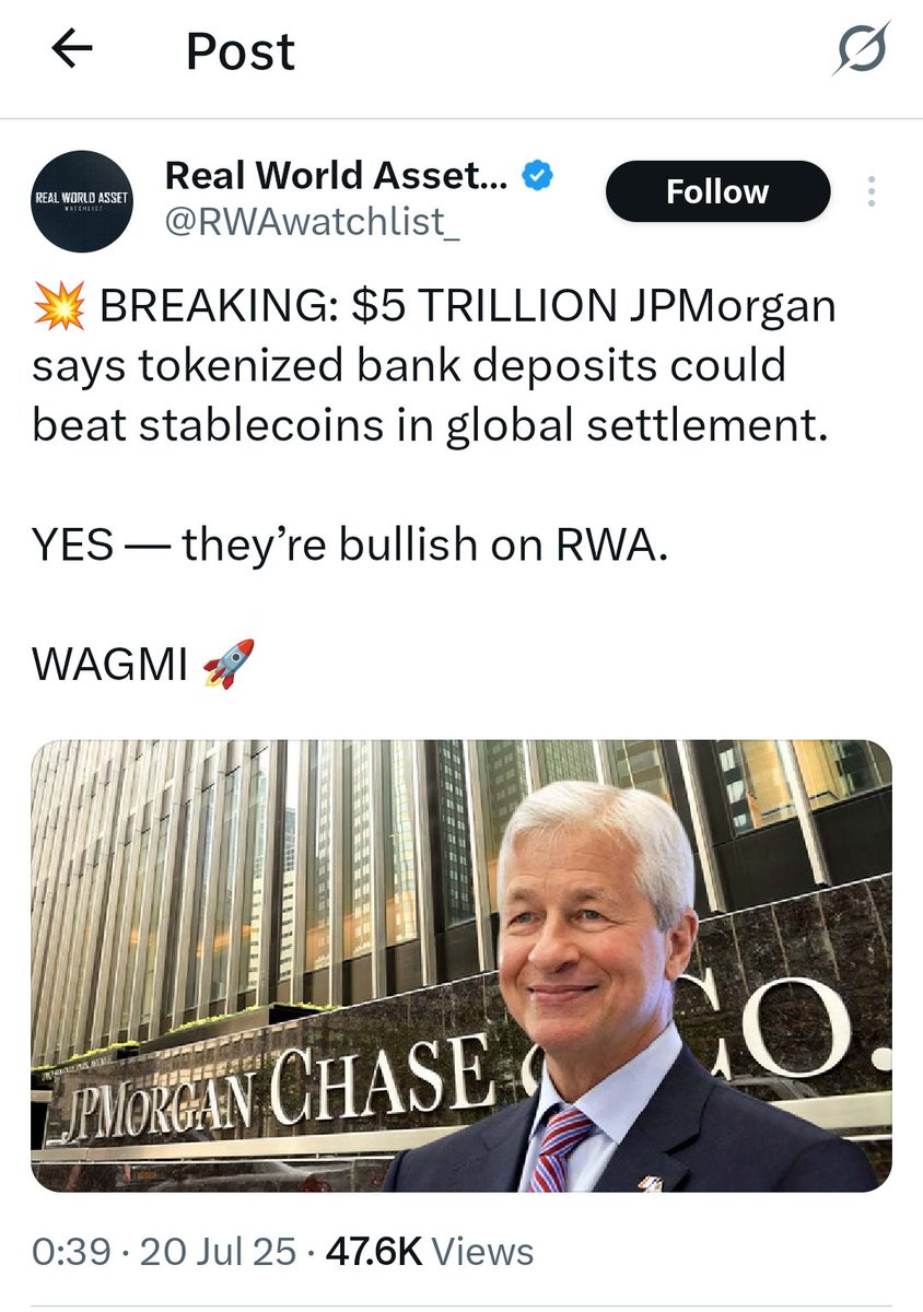 Investology (@profitprofit1) on Twitter photo #BTCTreasury red again, crowded market
Bubble burst?
#swc #coin #v3tc #hama #blu #pr1 #bmv
#tokenization is starting to gain mainstream attention
UK only listed Tokenization technology and platform company
#VLRM
<a href="/ValereumPLC/">Valereum PLC</a>
Dropped from 31p
Now 3.7p🎯
Big Bounce coming 🎯 #BTCTreasury red again, crowded market
Bubble burst?
#swc #coin #v3tc #hama #blu #pr1 #bmv
#tokenization is starting to gain mainstream attention
UK only listed Tokenization technology and platform company
#VLRM
<a href="/ValereumPLC/">Valereum PLC</a>
Dropped from 31p
Now 3.7p🎯
Big Bounce coming 🎯