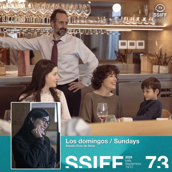 Academia de Cine (@academiadecine) on Twitter photo El largometraje Los domingos, de Alauda Ruiz de Azúa, se suma a las producciones españolas que concursarán en Sección Oficial de <a href="/sansebastianfes/">Donostia Zinemaldia - Festival de San Sebastián</a> El largometraje Los domingos, de Alauda Ruiz de Azúa, se suma a las producciones españolas que concursarán en Sección Oficial de <a href="/sansebastianfes/">Donostia Zinemaldia - Festival de San Sebastián</a>