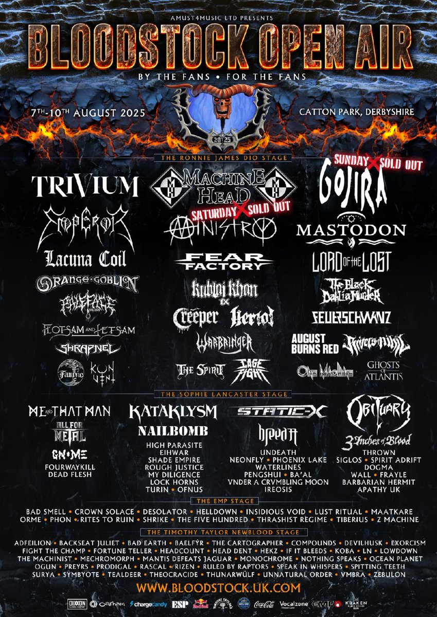 Distorted_Mag's tweet image. .@BLOODSTOCKFEST have announced the final 23 bands for this year's New Blood Stage! Check out who was announced here on Distorted Sound! distortedsoundmag.com/bloodstock-fes…
