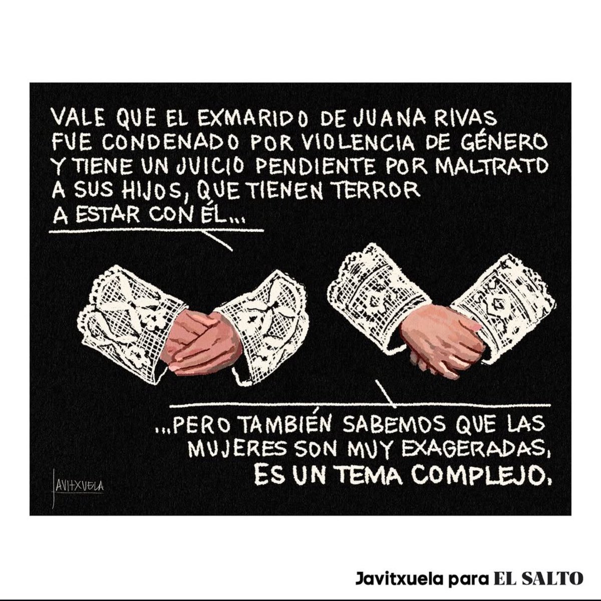 ElislotedeCaro's tweet image. . @Javi_txuela siempre poniendo el foco en lo importante. En el patriarcado interiorizado de nuestra justicia.
Qué maravilla🙌🏻
